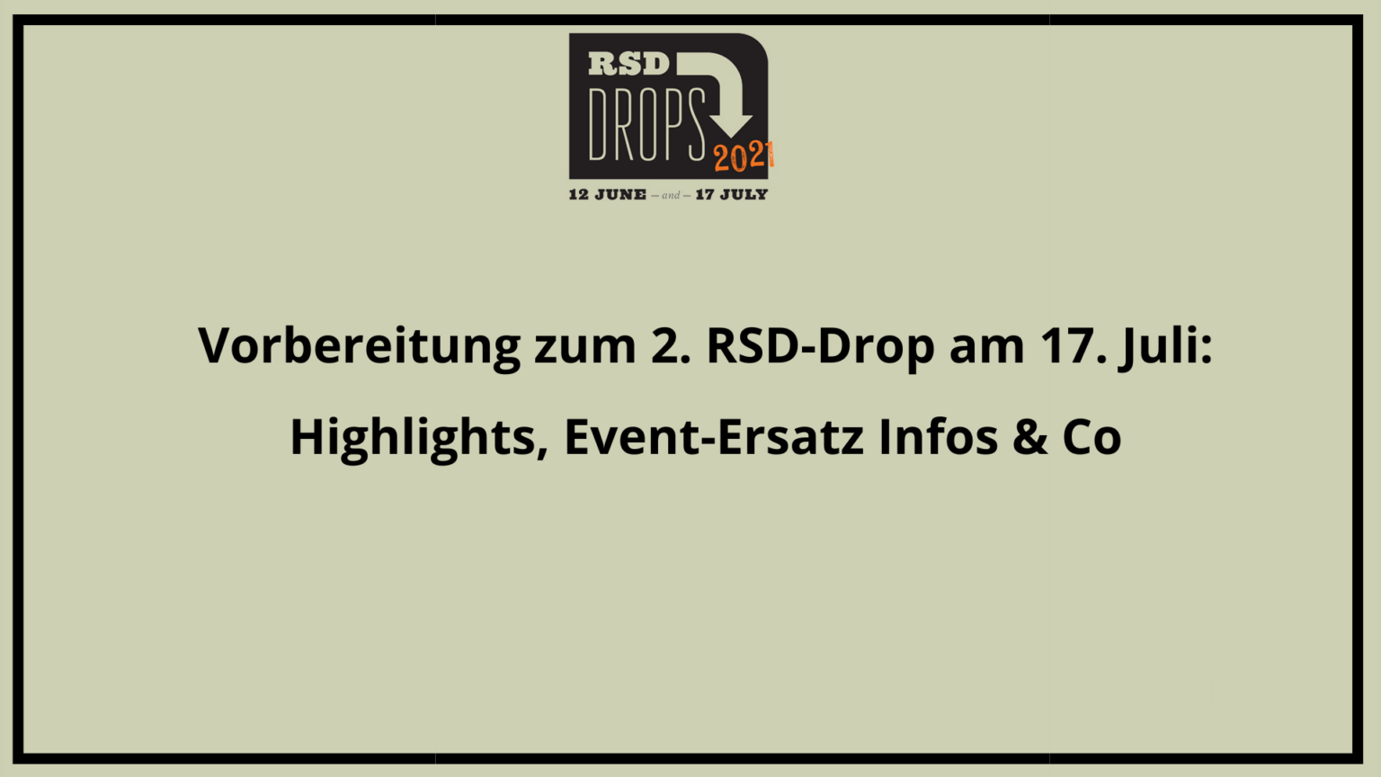 RECORD STORE DAY GERMANY