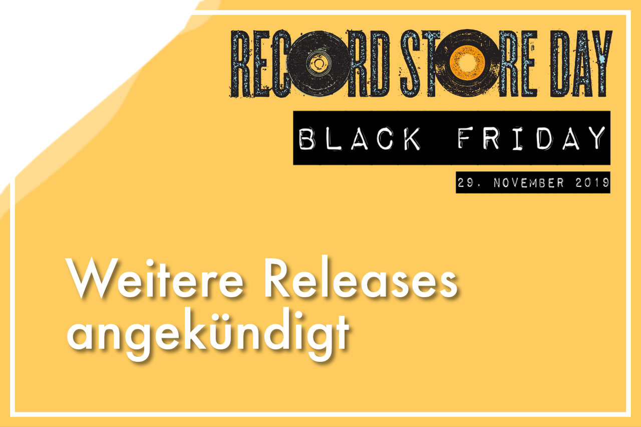 Black Friday 2019: Es gibt neue Releases!