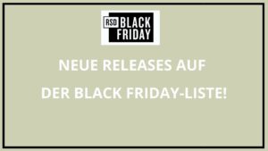 Weitere RSD-Releases zum Black Friday 2021 angekündigt