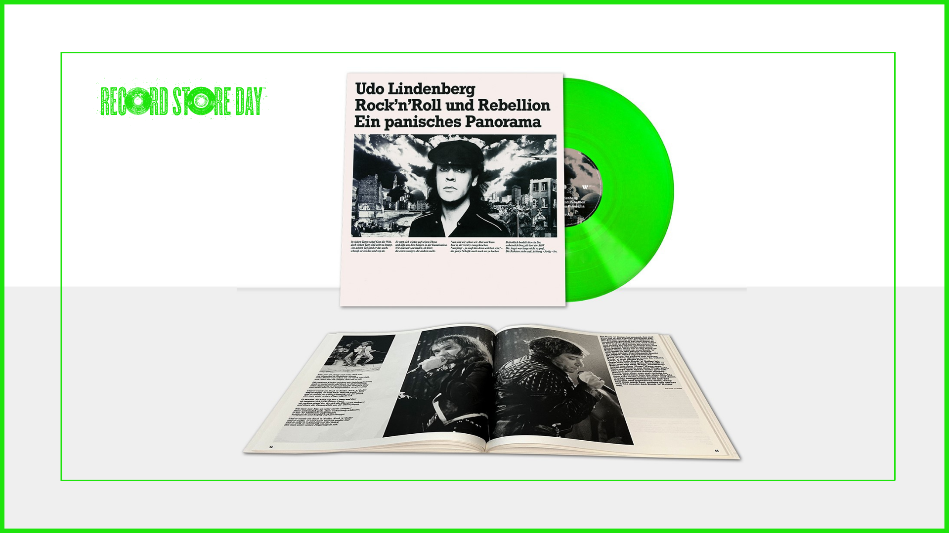 You are currently viewing Besonderes domestic Highlight zum RECORD STORE DAY Nachholtermin: Udo Lindenberg’s „Rock ’n‘ Roll und Rebellion – Ein panisches Panorama“