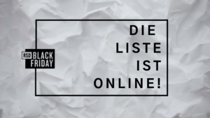 Read more about the article Der RSD Black Friday 2022 steht am 25. November 2022 an!