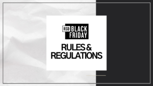 Read more about the article Rules and Regulations zum RSD Black Friday am 25. November 2022!