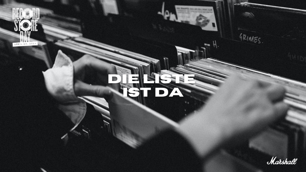 DIE RELEASELISTE 2024 IST DA! RECORD STORE DAY GERMANY